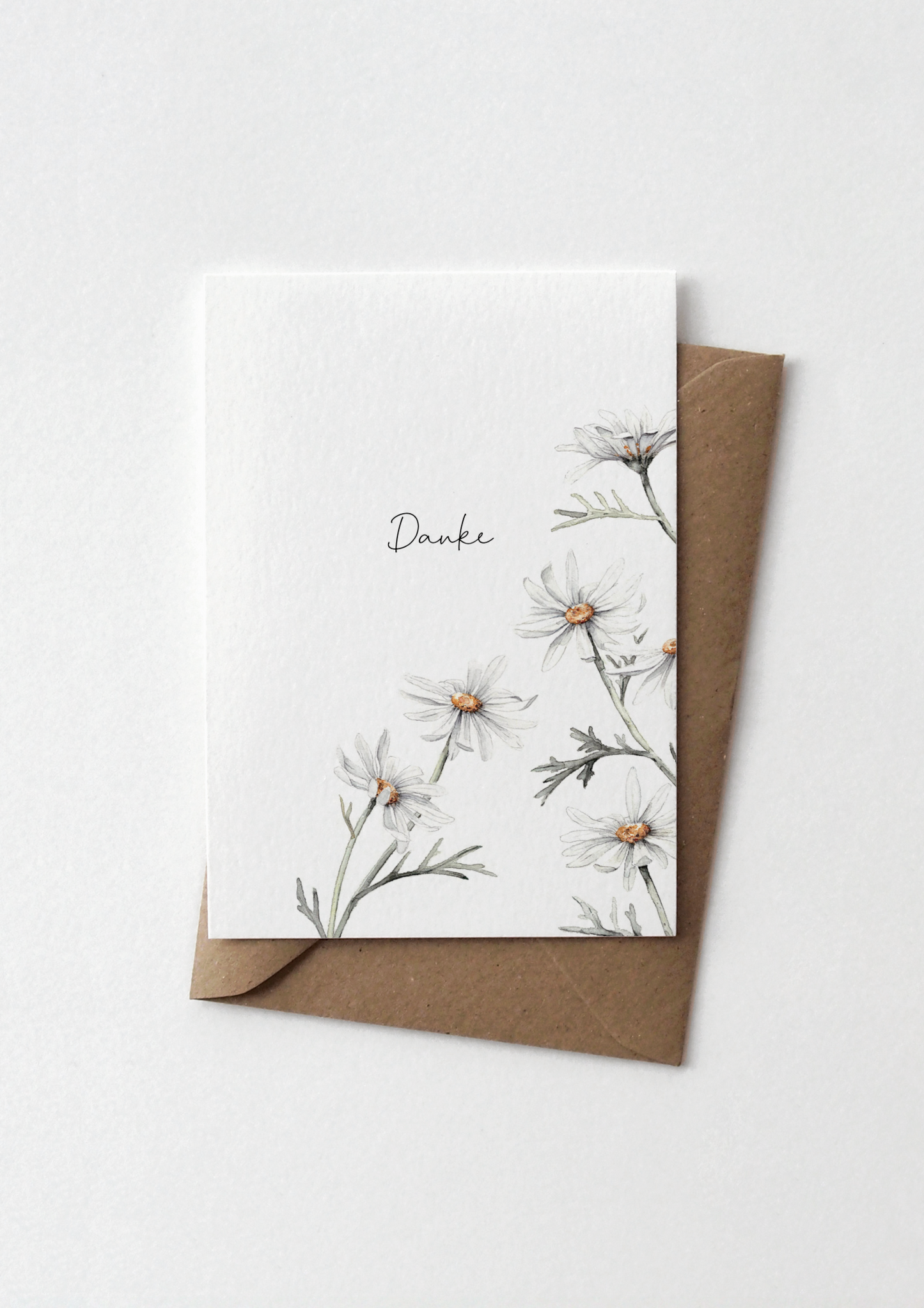 Karte Danke | Margeriten