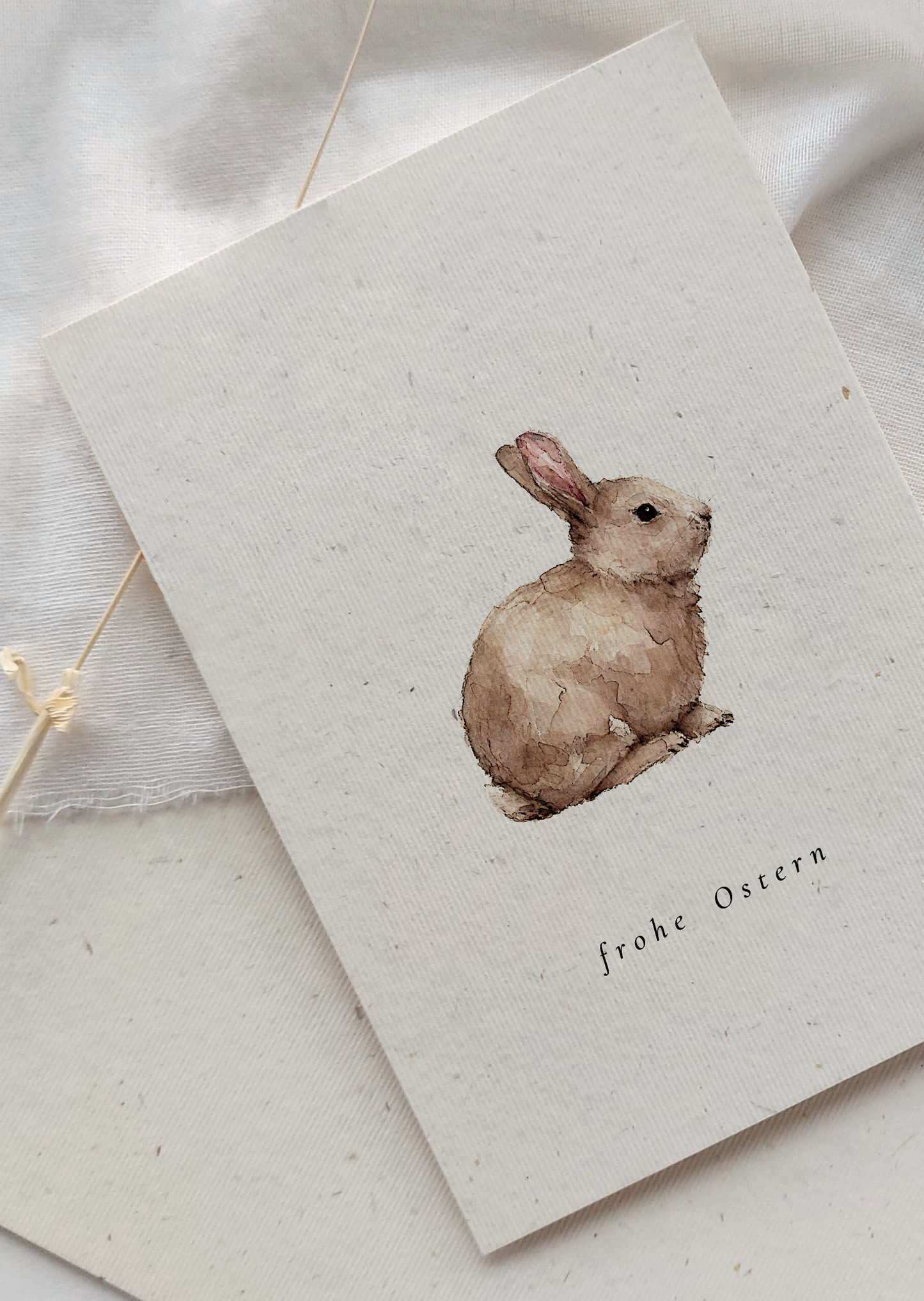 Karte Ostern | Kaninchen