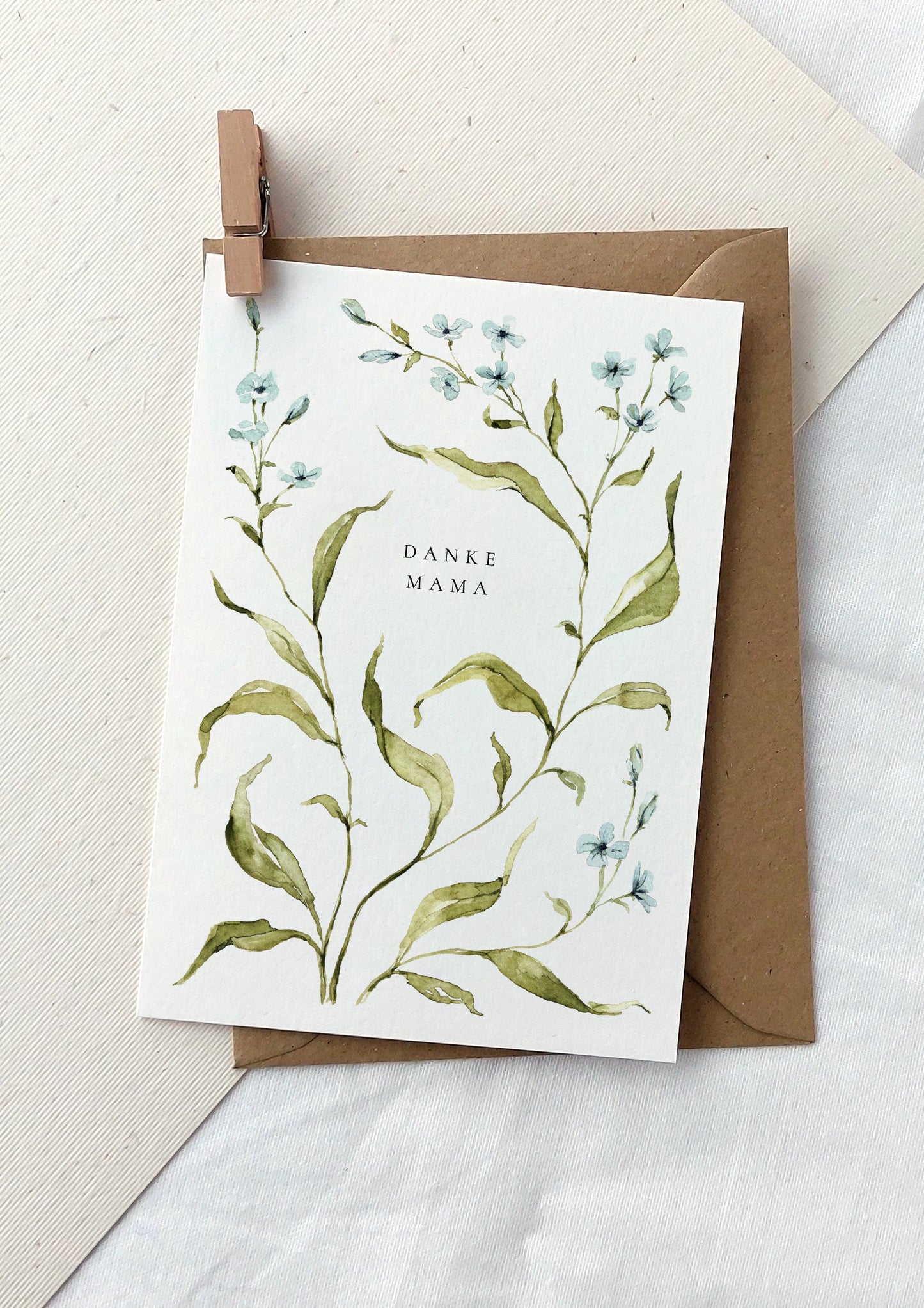 Karte Muttertag | Danke Mama